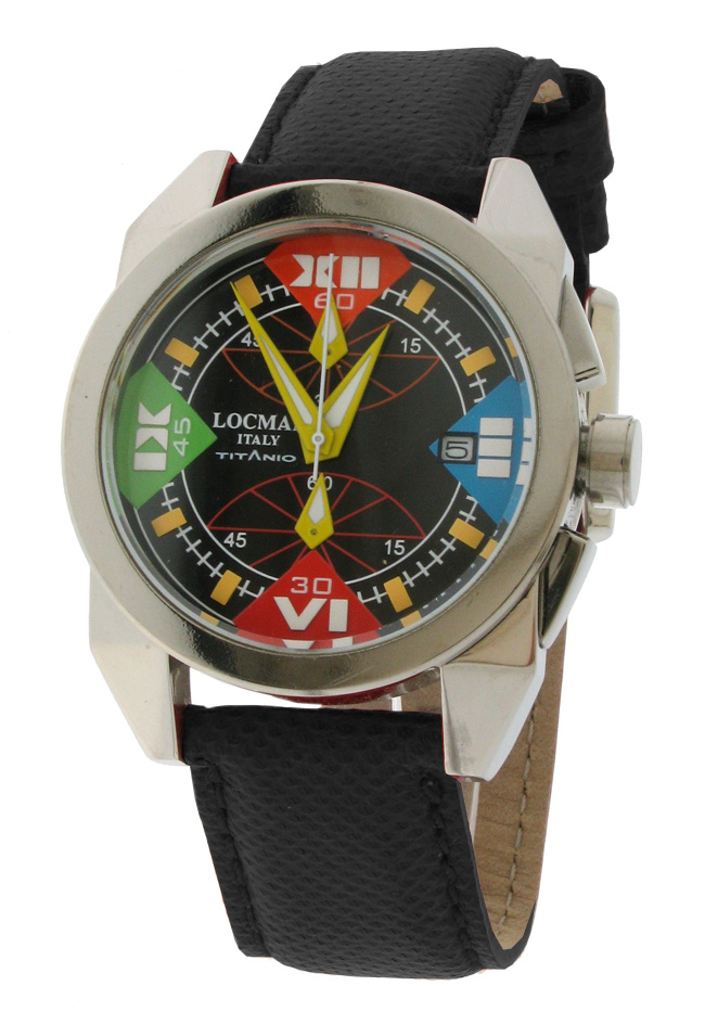 Cinturino Orologio 19mm In Pelle Vintage Nera Con Punti Bianchi, Stile Cavallo Pazzo, Sgancio Rapido