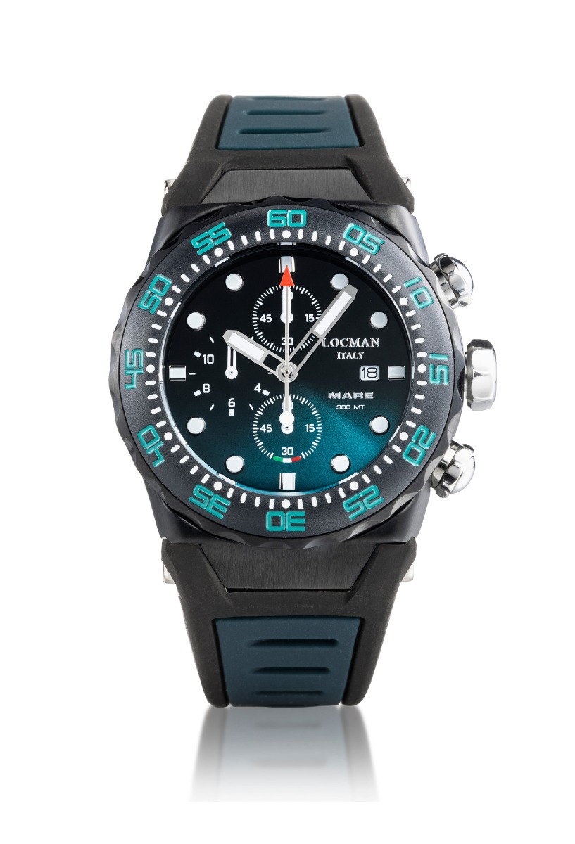 Locman Nuovo Mare 300 MT orologio uomo quadrante verde e nero - Main Image
