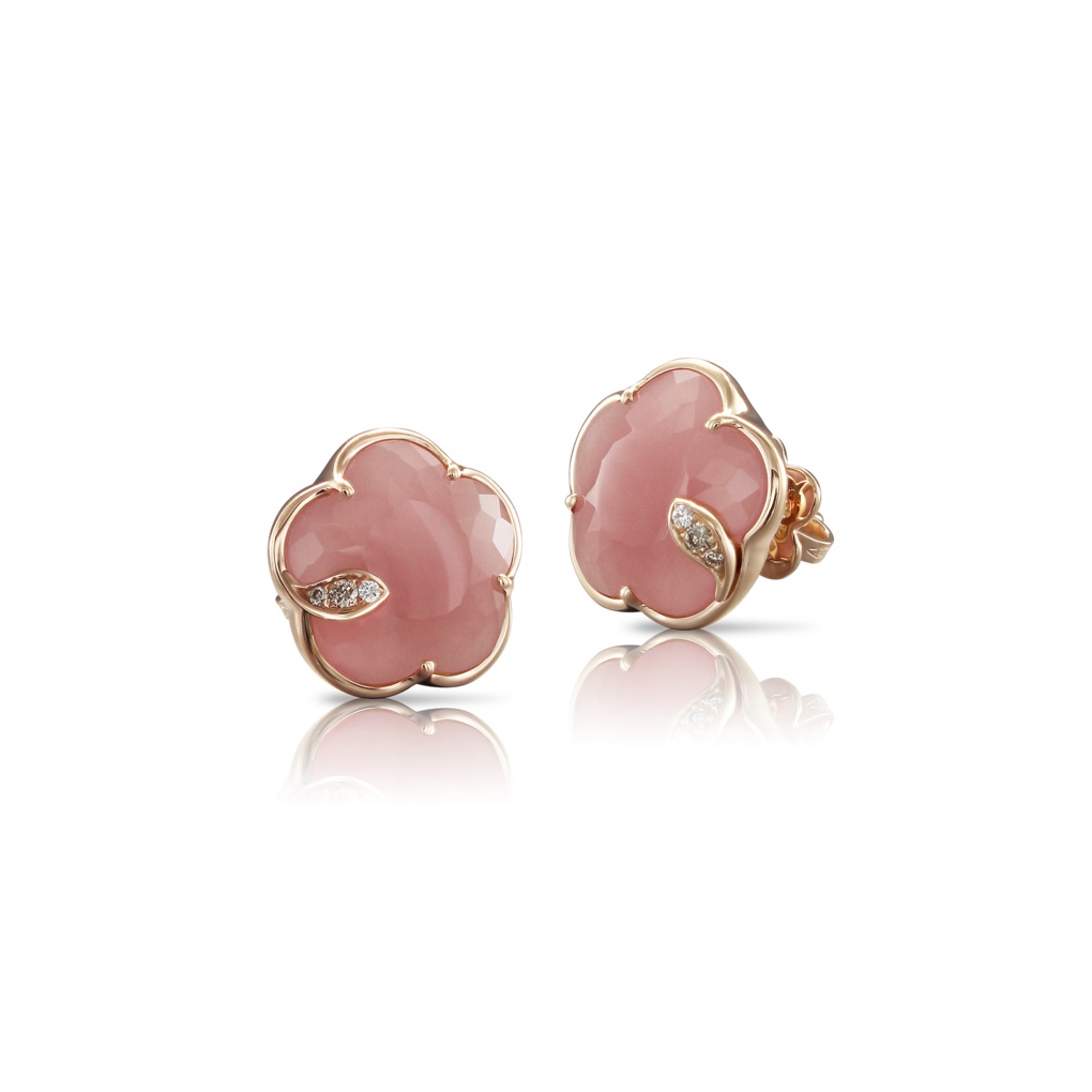 Yifnny Orecchini Fiore, Orecchini a Forma di Cuore di Rubino Placcato in Oro Orecchini a Fiore di Rosa Rossa Orecchini Pendenti a Cuore per Gioielli Ipoallergenici da Donna (Rosso