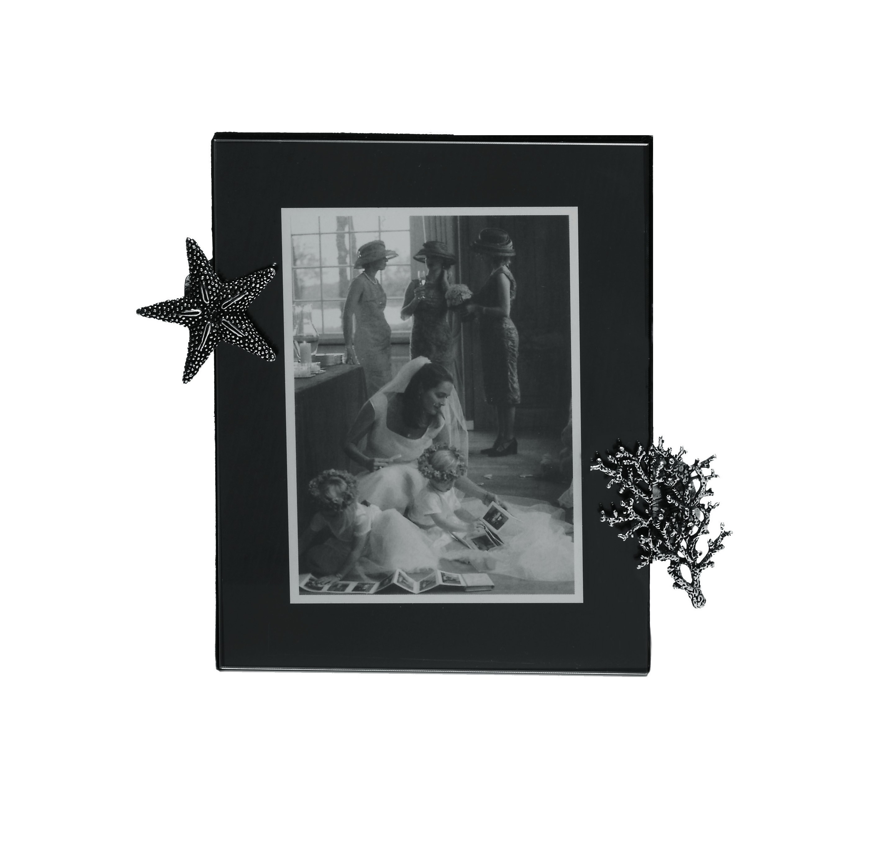 Cornice 4 elementi cristallo argento SIMON 82 NATURE 82947-62