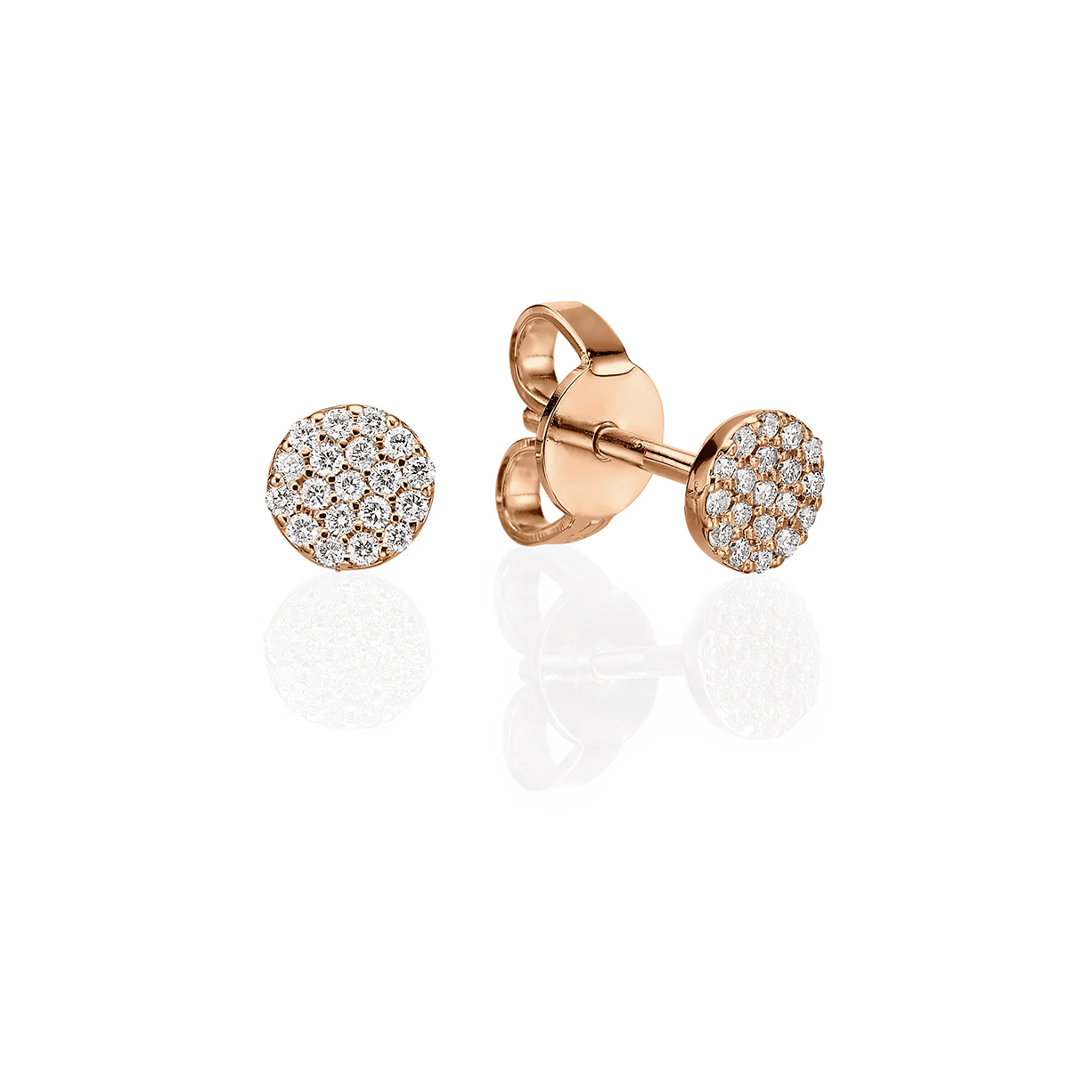 CLEVER Orecchini A Ala D'Angelo In Oro Giallo 333 – Mini Pendenti Lucidi Con Chiusura Comfort – Gioielli Eleganti Per Donne