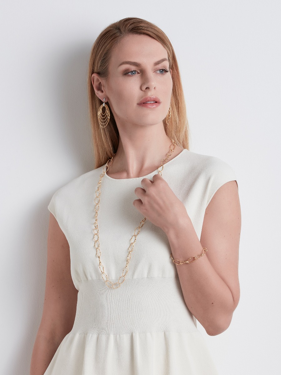 Marco Bicego / Marrakech Onde / collana lunga 92 cm / oro giallo