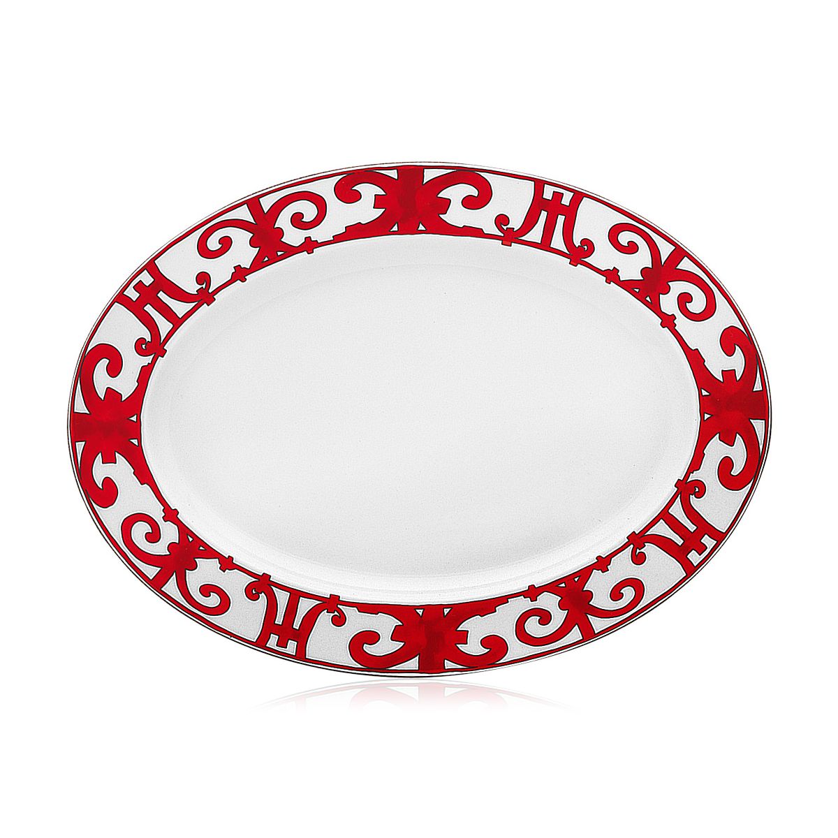 Hermès / Balcon du Guadalquivir / piatto ovale piccolo