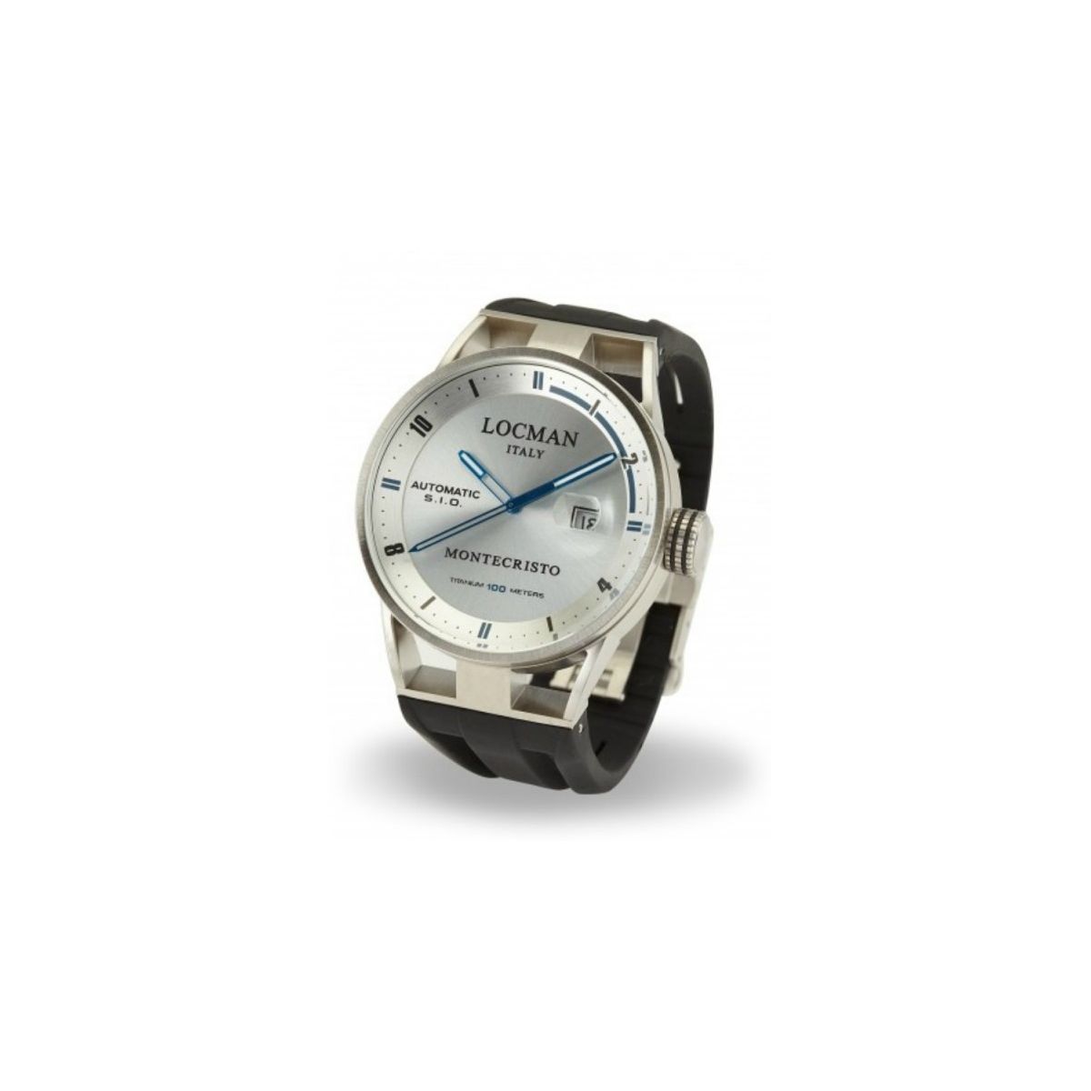 Locman Montecristo Automatic orologio uomo quadrante argentato