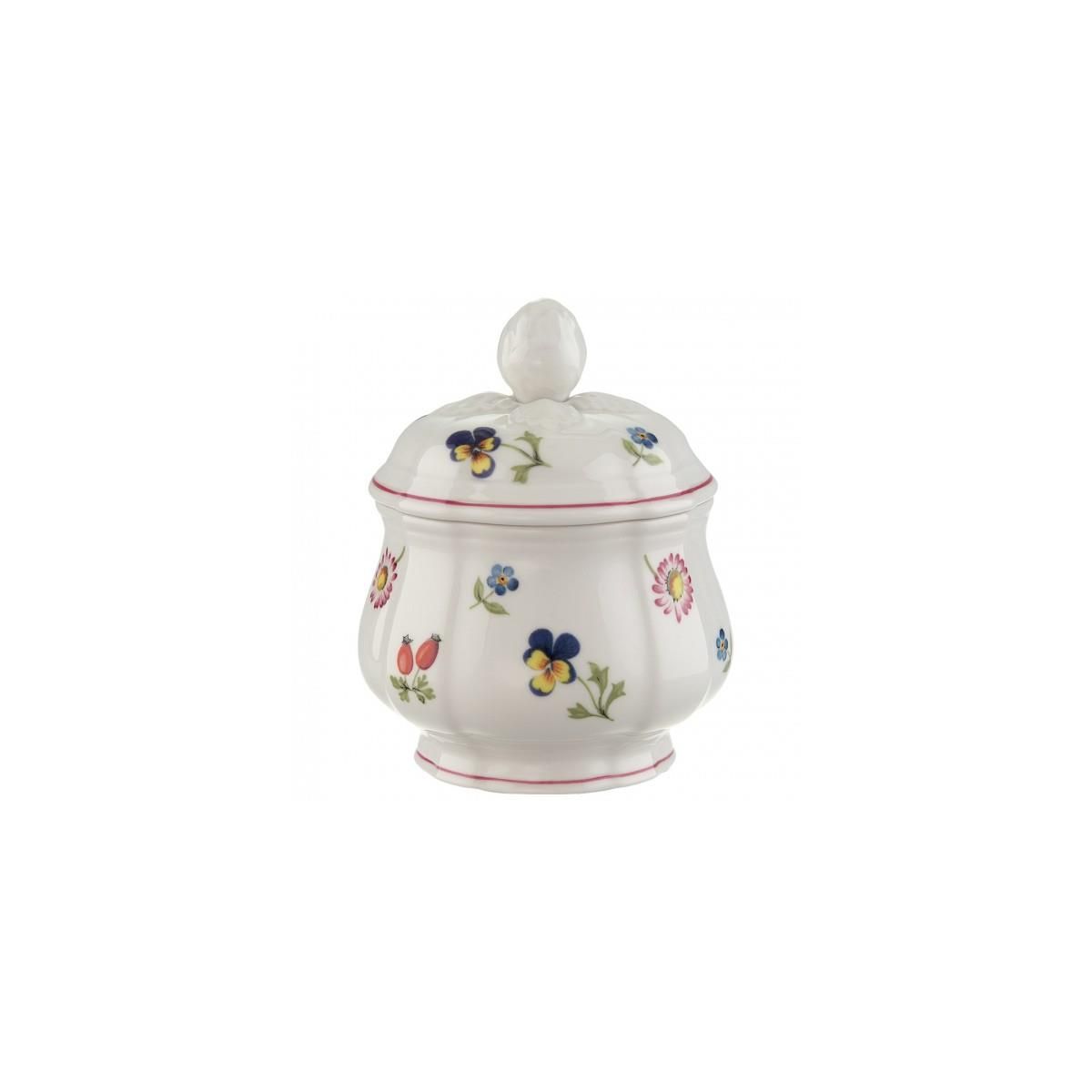 Villeroy & Boch Zuccheriera Grande Classica In Ceramica, Colore Crema, 11 Cm