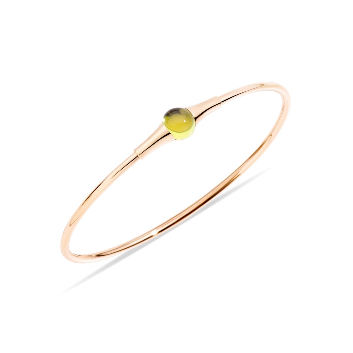 Pomellato M'ama Non M'ama bracciale oro rosa e peridoto