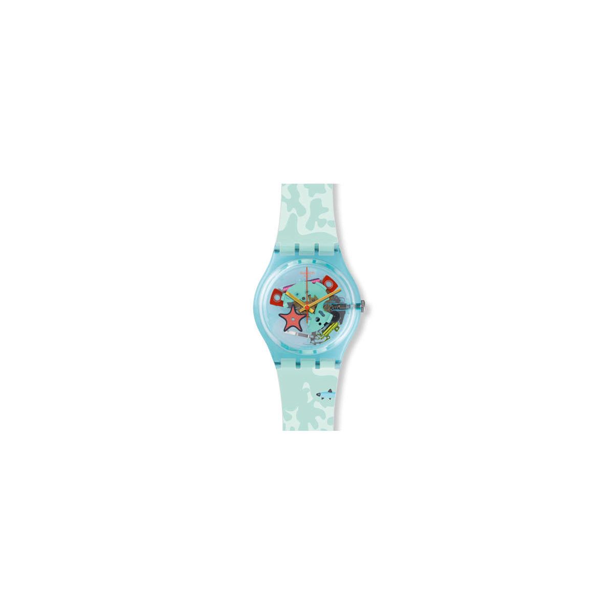 Swatch Gent Piscina orologio donna quadrante trasparente