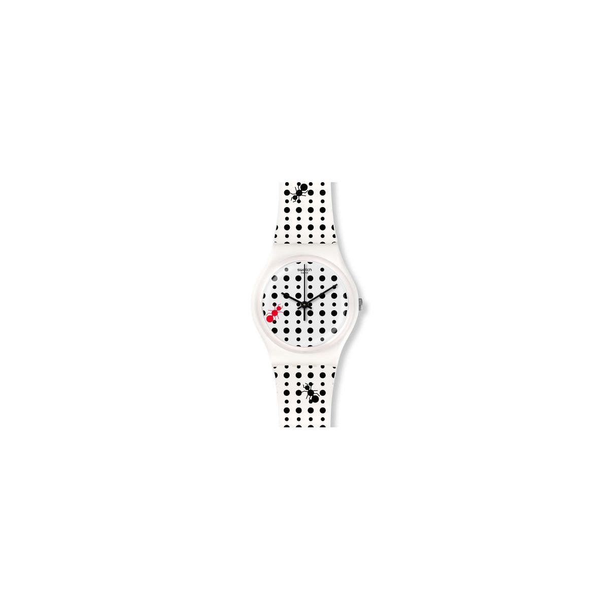 Swatch / Gent / Lavorando / orologio unisex / quadrante bianco 