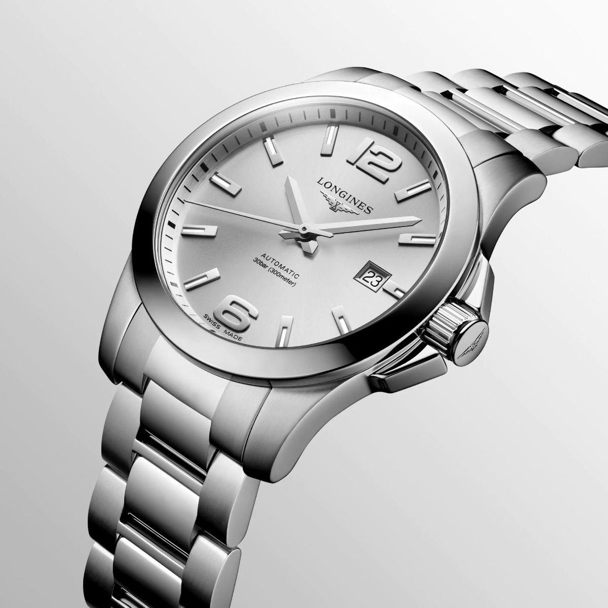 Orologio Timex vintage a carica automatica da uomo: quadrante argento