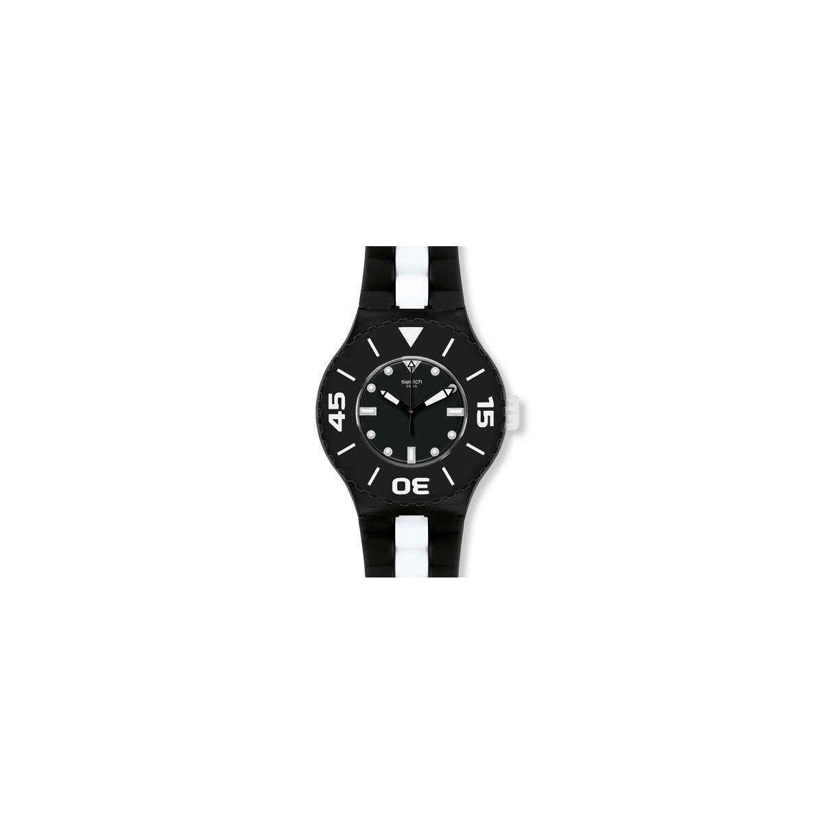 Swatch Originals Scuba B W Deep orologio unisex quadrante