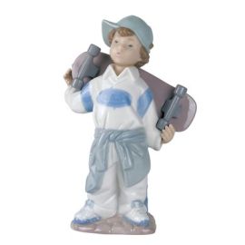 Nao / Sculptures / Little Skateboarder – Piccolo Skateboarder / statua / porcellana / lucida