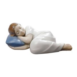 Nao / Sculptures / Sound Asleep – Sembra addormentato / statua / porcellana / lucida
