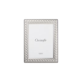 Christofle / Perles / cornice portafoto / argento sterling / foto 10 x 15 cm