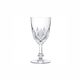 Saint Louis / Massenet / set 6 bicchieri da liquore / cristallo / trasparente