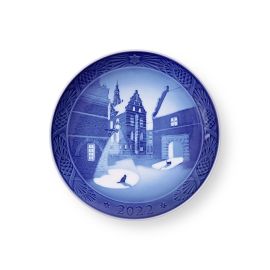Royal Copenhagen / piatto di Natale 2022 / Castello di Frederiksborg / porcellana