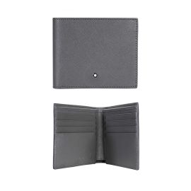 Montblanc / Sartorial / portafoglio 8 scomparti / pelle grigia
