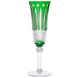 Saint Louis / Tommy / flute / cristallo / verde