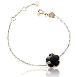 Pasquale Bruni / Petit Jolì / bracciale / oro rosa, onice e diamanti