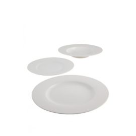 Villeroy & Boch / Basic White - Vivo / set 12 piatti: 4 piani, 4 fondi, 4 frutta / porcellana