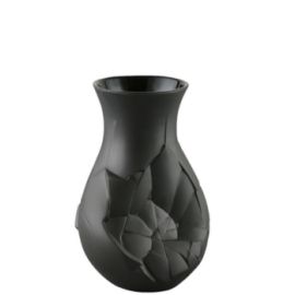 Rosenthal – Studio-line / Vase of Phases / vaso cm 26 / porcellana / nero opaco