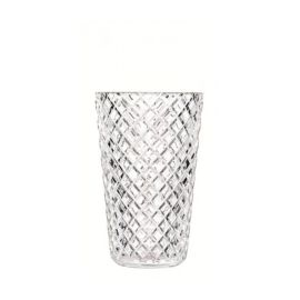 Saint Louis / Plurielle / vaso piccolo taglio incrociato / cristallo / trasparente