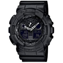 Casio G-Shock / orologio uomo / quadrante nero / cassa in resina / cinturino gomma nera