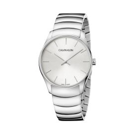 Calvin Klein Classic Too / orologio uomo / quadrante argentato / cassa e bracciale acciaio