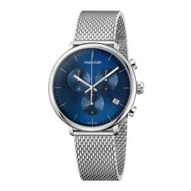 Calvin Klein High Noon / orologio uomo / quadrante blu / cassa e bracciale acciaio