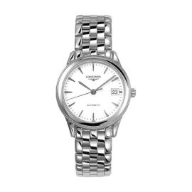 Longines Les Grandes Classiques de Longines Flagship / orologio uomo / quadrante bianco / cassa e bracciale acciaio