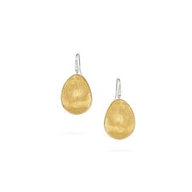 Marco Bicego / Lunaria / orecchini pendenti / oro giallo, oro bianco e diamanti