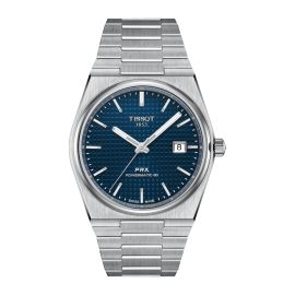 Tissot PRX Powermatic 80 / orologio uomo / quadrante blu / cassa e bracciale acciaio