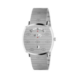 Gucci Grip, 38 mm / orologio unisex / cassa e bracciale acciaio