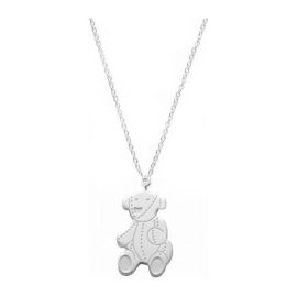 Gucci / collana 40 cm con pendente baby teddy / argento