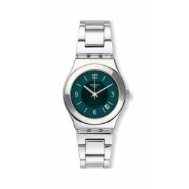 Swatch / Irony / Middlesteel / orologio donna / quadrante verde / cassa e bracciale acciaio
