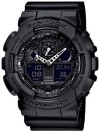 Casio G-Shock / orologio uomo / quadrante nero / cassa in resina / cinturino gomma nera