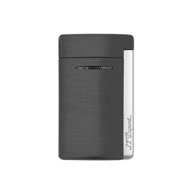 Dupont / Minijet / accendino / cromo grigio canna di fucile finitura argentata
