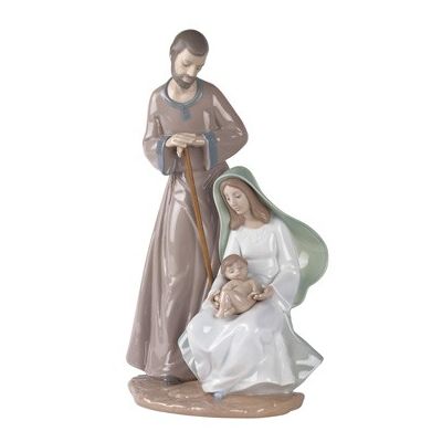 Nao / Sculptures / The Holy Family – La Sacra Famiglia / statua / porcellana / lucida