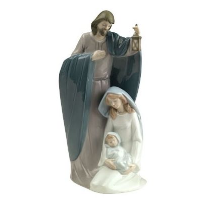 Nao / Sculptures / The Savior was Born – Il Salvatore è nato / statua / porcellana / lucida