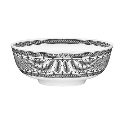 Hermès / H Déco / insalatiera / porcellana / bianco, nero