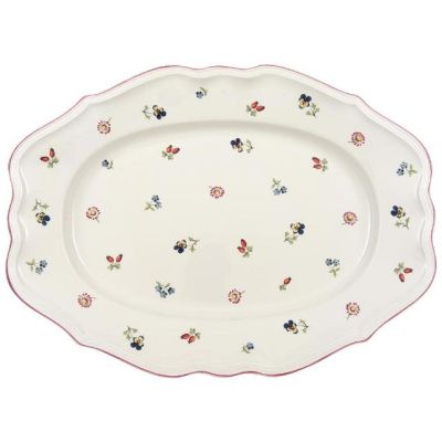 Villeroy & Boch / Petite Fleur / piatto ovale 44 cm / porcellana