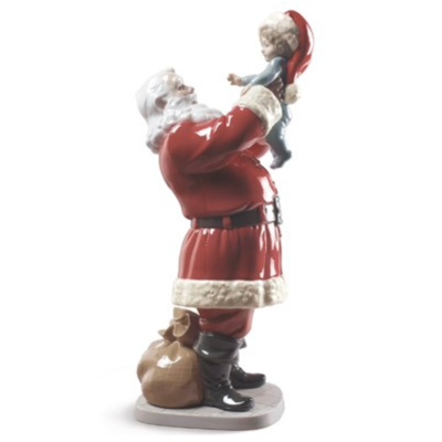 Lladró / Sculptures / Merry Christmas Santa! – Buon Natale Babbo Natale! / statua / porcellana / lucida