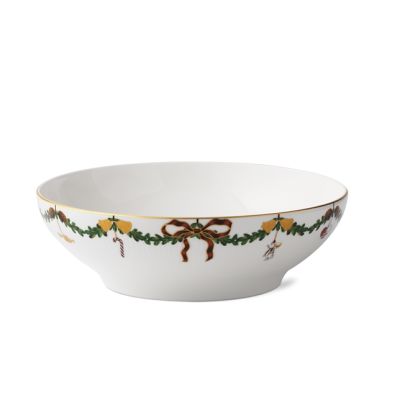 Royal Copenhagen / Star Fluted Christmas / ciotola 26,5 cm / porcellana