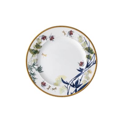 Rosenthal / Heritage Tourandot / piatto piano 22 cm / porcellana / bianca con fantasie
