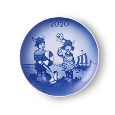 Royal Copenhagen – Bing & Grondahl / piatto del giorno del bambino 2020 / porcellana