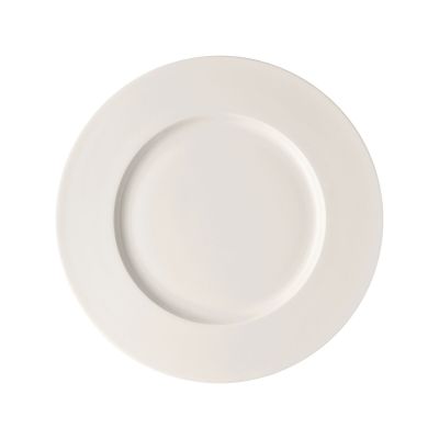 Rosenthal / Brillance / piatto piano 28 cm con falda / porcellana / bianca