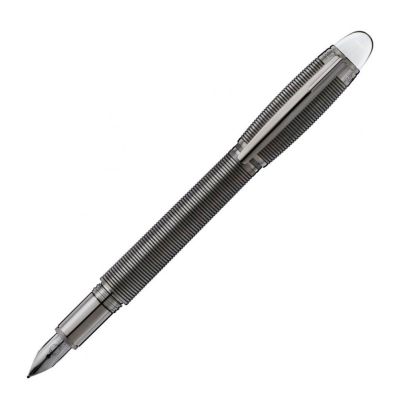 Montblanc / StarWalker / penna stilografica Midnight Black Metal / rutenio