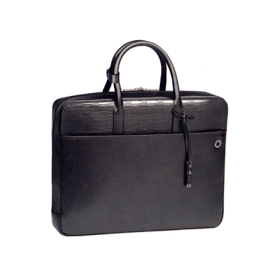 Montblanc / 4810 Westside Black Mistery / business bag / pelle nera