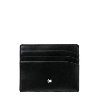 Montblanc / Meisterstück / custodia 6 scomparti / pelle nera