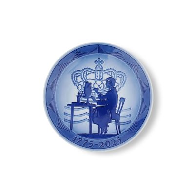 Royal Copenhagen / piatto anniversario 1775-2025 / pittore di porcellane / porcellana