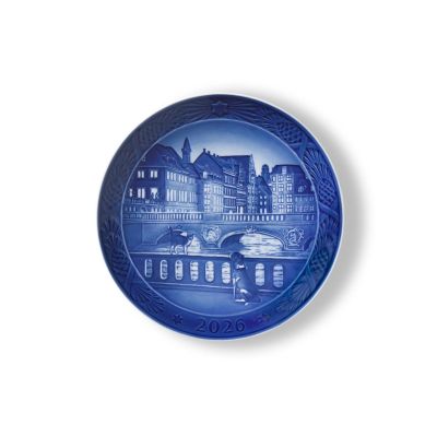 Royal Copenhagen / piatto di Natale 2026 / Ponte di marmo / porcellana
